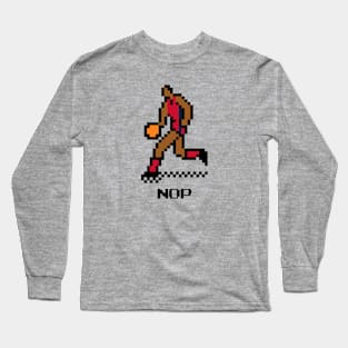 8-Bit Basketball - New Orleans Long Sleeve T-Shirt